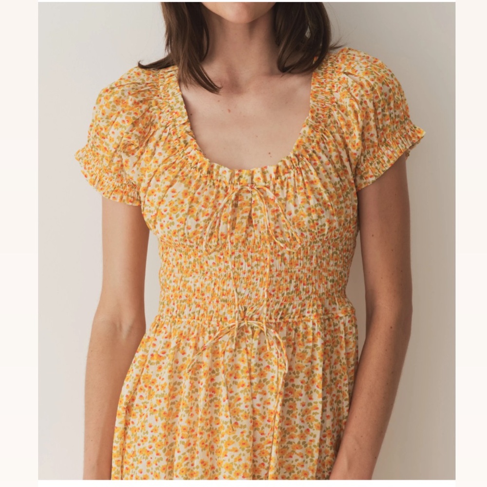 Doen Ashlynn Dress Clementines Daisy Fields - Picture 3 of 10